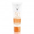 Soin Anti Taches Teinte 3-en-1 Tres Haute Protection Spf50+ Ideal Soleil Vichy - 50ml