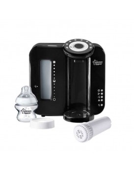 Preparateur De Biberon Perfect Prep Noir Closer To Nature Tommee Tippee
