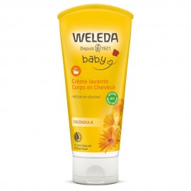 Creme Lavante Corps Et Cheveux Bebe Weleda - 200ml